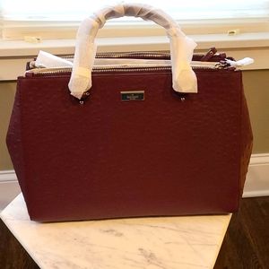 ♠️NWT Kate Spade Bristol Drive Loden Cherrywood